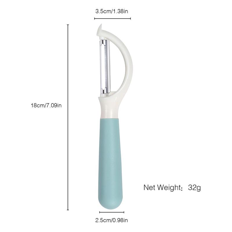 Mixed Color Vegetable Peeler, 1/2/4 Counts Manual Vegetable Peeler with Protective Cover, Portable Fruit Peeler, Kitchen Gadgets 5