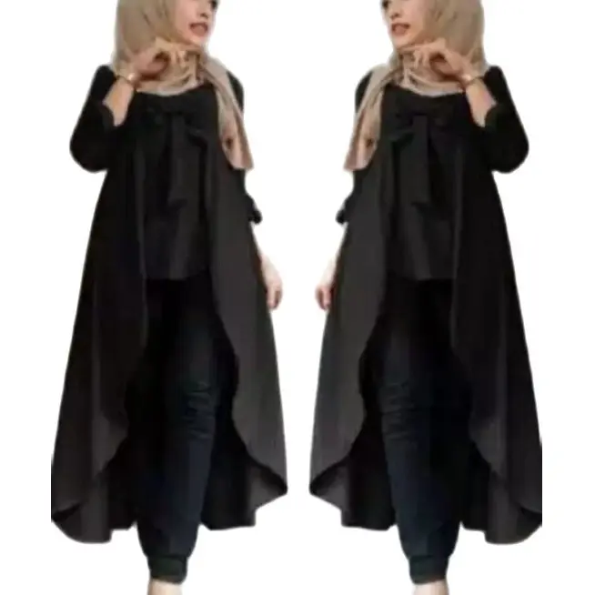 Tunik Baju Wanita Dress Viane Model Lengan Panjang Dibagian Badan Ada Pita Bahan Kain Moscrepe