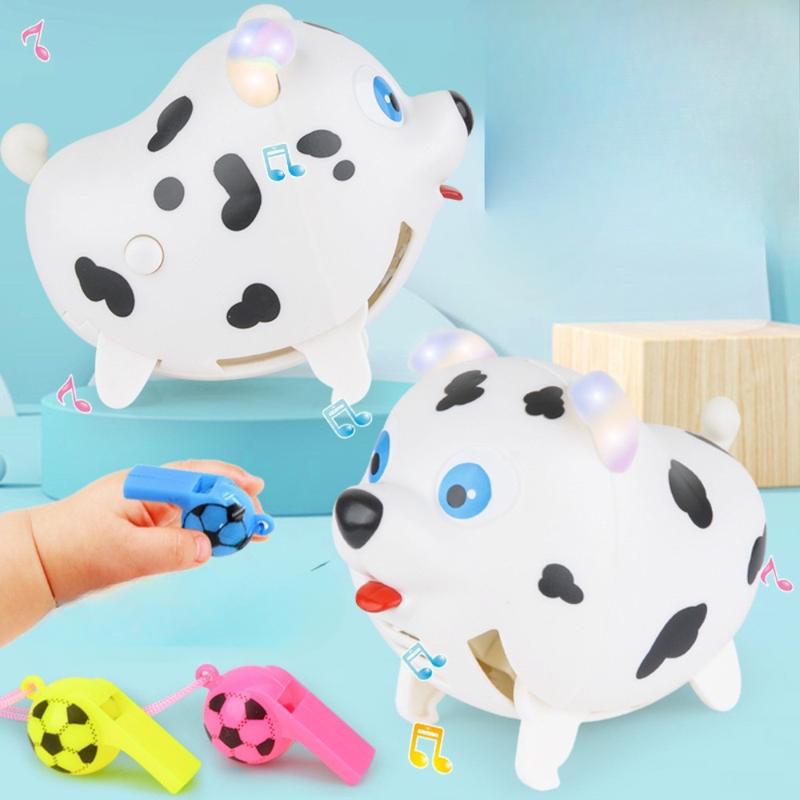 Product Introduction of 2025 Internet Celebrity Whistle Dog New Peculiar Induction Animal Children's Toy Whistle Dog Toy Novel Creative Toy 0