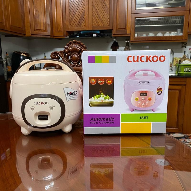 Nồi Cơm Điện CUCKOO-1 Lít,Nấu Cơm Siêu Ngon Dành Cho 2 Người Ăn Cooker Nấu Ăn 1