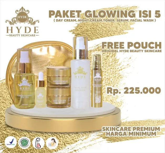 PAKET LENGKAP ISI 5 HYDE BEAUTY SKINCARE