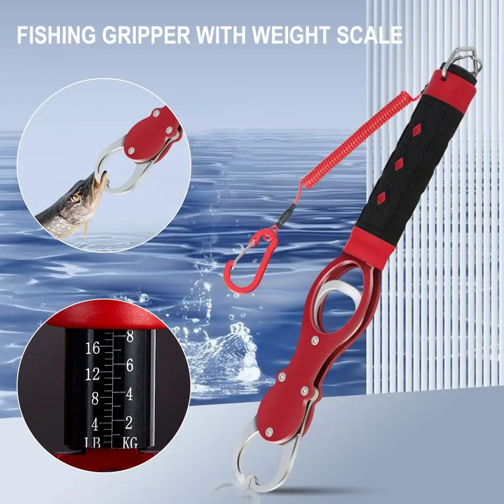 Tay Cầm Câu Cá Bằng Hợp Kim Nhôm Di Động Có Cân Nặng, Phụ Kiện Câu Cá Ngoài Trời Cầm Tay 29cm
