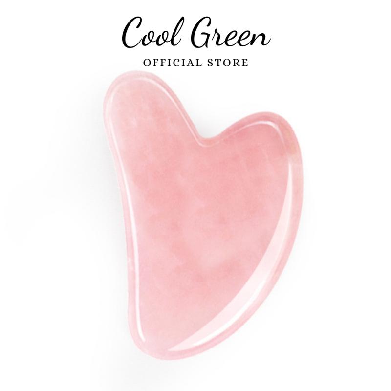 Đá Guasha Massage Mặt Tự Nhiên, Đá Lăn Mặt Nâng Cơ  Đá Hàng Cao Cấp Full Box Skincare