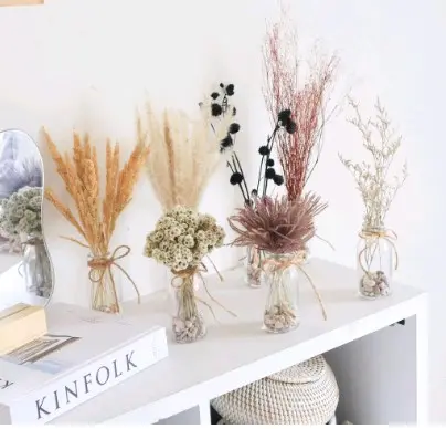 set bunga kering aestetik/dekorasi ruangan murah/dekorasi cantik Buah 0