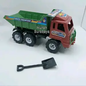 Truck Dump Pengangkut Pasir Ada Sekop TTD 999| Mainan Anak Truck Pasir Tanpa Baterai Di Dorong Manual Edukasi Kendaraan Kontruksi Untuk Laki Laki | Mainan Terbaru Dan Bagus Bahan Plastik Ukuran Sedang Kemasan Kantong Free Sekop 1 Pcs Mobil