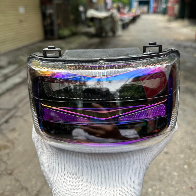 ĐÈN PHA 2 TẦNG WAVE THÁI 110 ĐỜI 1 Bóng  KHÔNG ĐỘ CHẾ BẢO HÀNH 24 THÁNG ( TẶNG MÓC TITAN VIP )