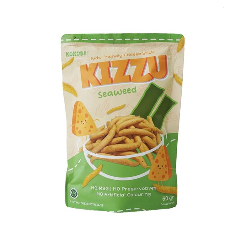 Kokobi Kizzu Cheese Stick Telur Gabus NO MSG 60gr 1thn+ 4