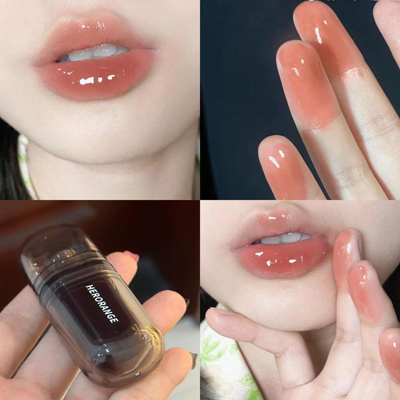 Product Introduction of [Hàng mới về) Son Bóng HERORANGE Chống Thâm Nước Lâu Trơi Dương Ẩm Màu Sắc Thời Trang Nữ 6