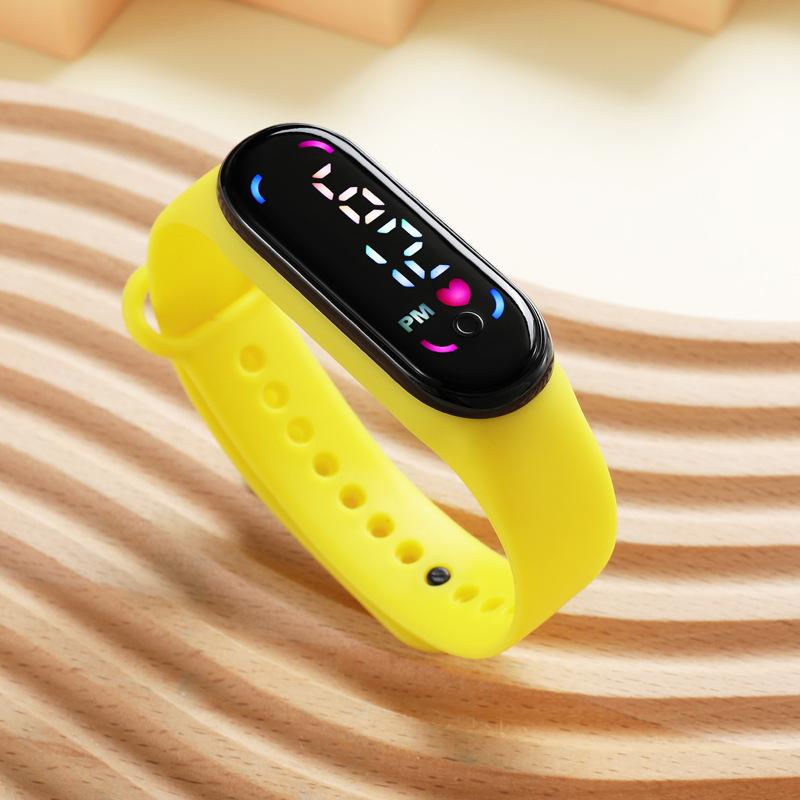 Product Introduction of Wholesale New Multi-Function Luminous Waterproof Touch Electronic Watch for Students LED Electronic Wristwatch Wholesale 11
