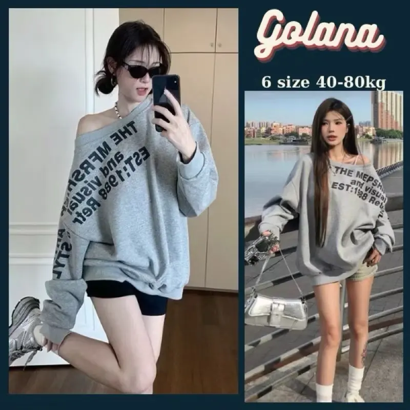 ￼Áo sweater nữ trễ vai, lệch vai vải nỉ mùa thu đông mặc 2 kiểu ( Có bigsize) NI01