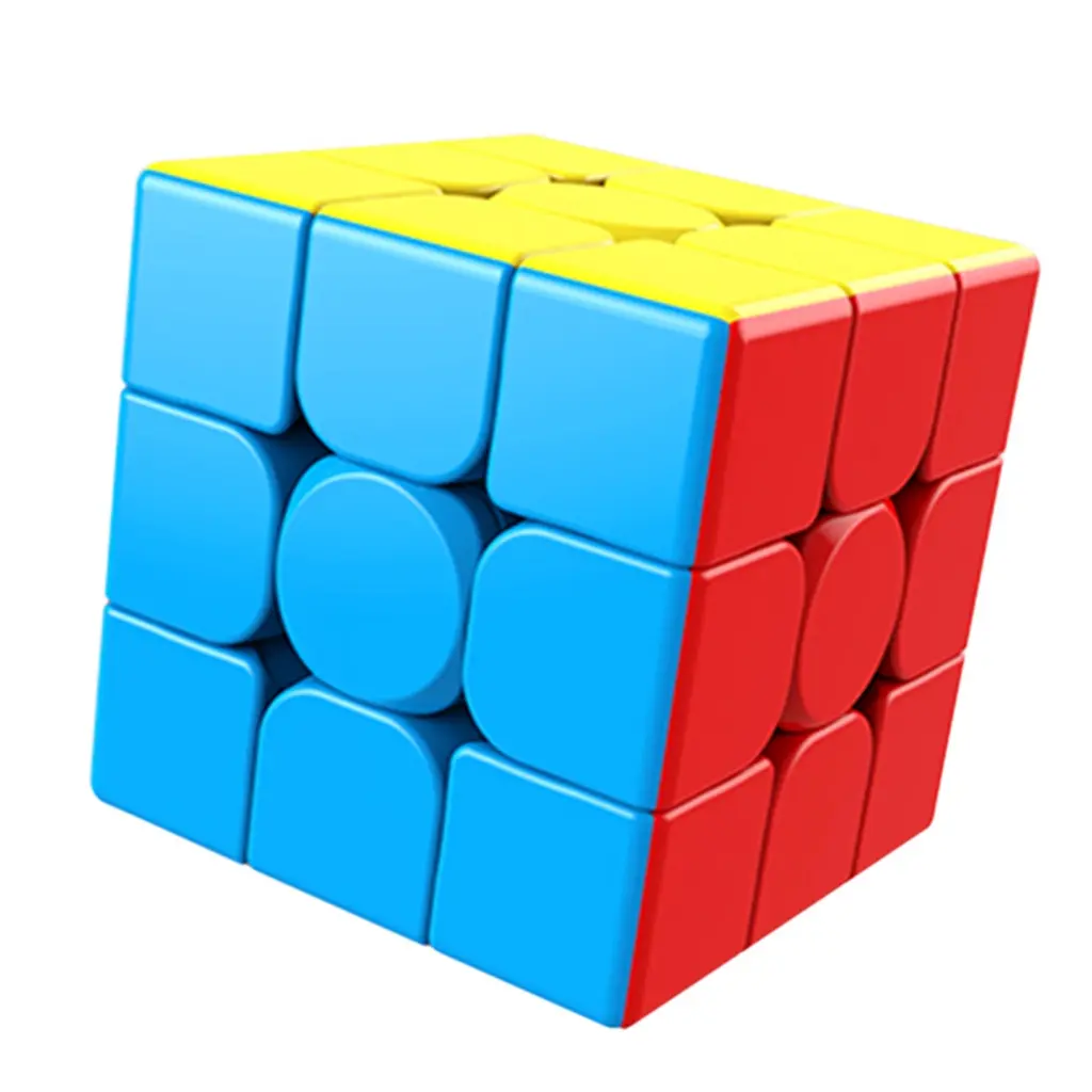 Rubics Cube 3x3x3 Magic Cube Stickerless Cube Puzzle Rubik's Cube ...