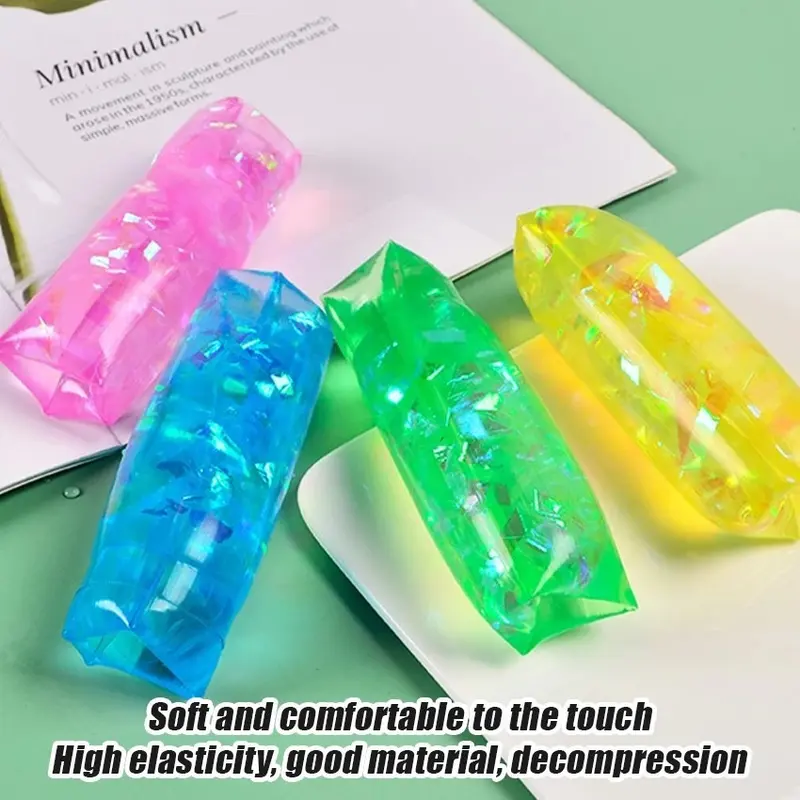 Đồ Chơi Squishy Jumbo, Thiết Kế Rắn Nước Bắt Quái Vật, Không Thể Giữ FIDGET, Thích Hợp Cho Bữa Tiệc Mới Lạ, Giúp Giảm Căng Thẳng, Đồ Chơi Rắn Nước Dính, Cứng Để Bắt 1