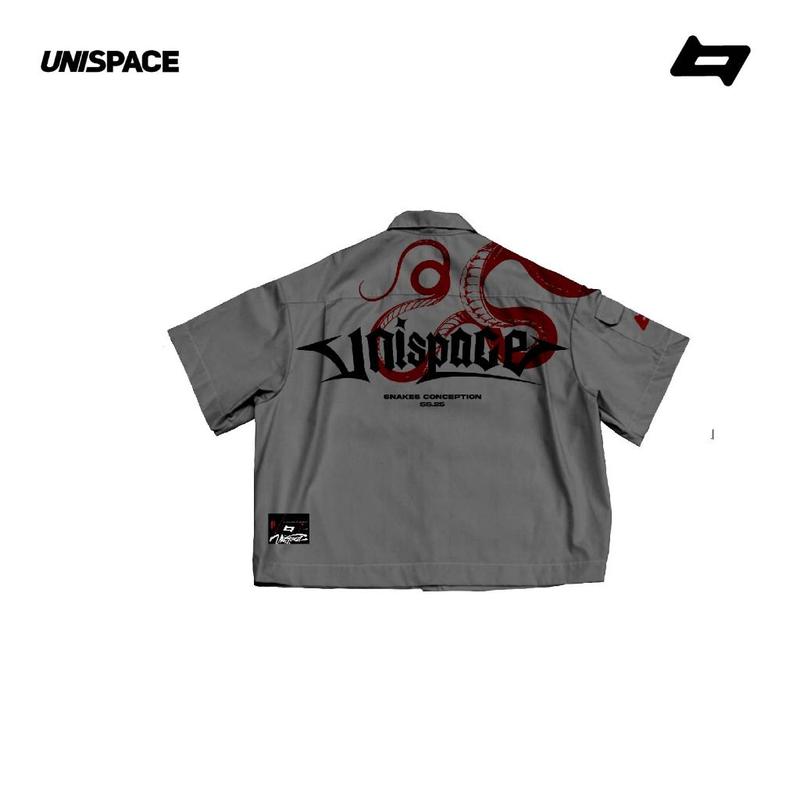 Áo sơ mi local brand By Unispace tay lỡ oversize unisex nam nữ Boozy