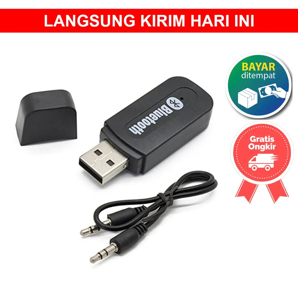 BLUETOOTH RECEIVER WIRELESS STEREO AUDIO ADAPTER USB / USB BLUETOOTH SPEAKER AUDIO MUSIC CK02 CK 02