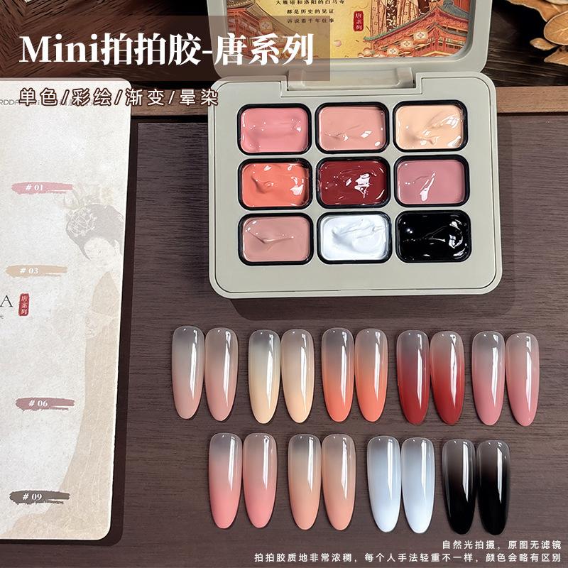  Sơn nén dặm Ombre sét 9 màu Gel vẽ omber 8024  Shop Mây Nail 