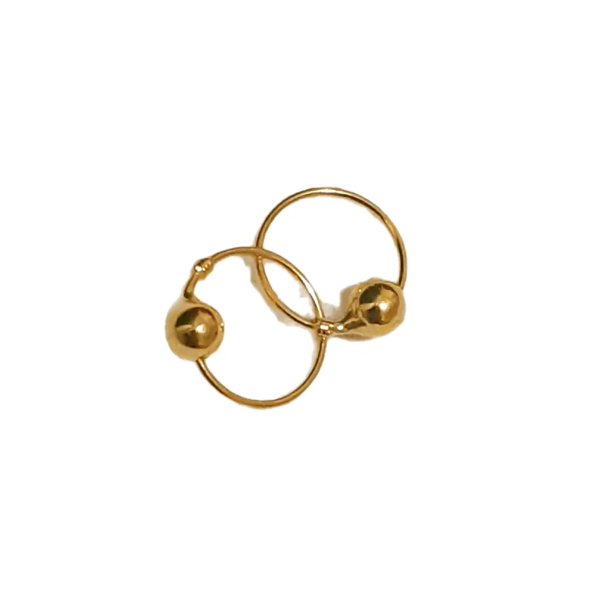 Anting Bayi dan Anak Bulat 1/4 dan 1/2 gram Emas Muda