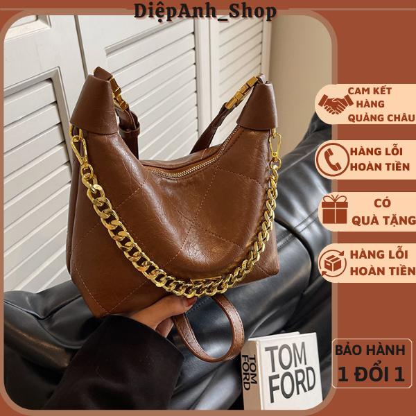 Túi xách nữ da mềm dáng bán nguyệt đeo chéo đeo vai xách tay thời trang phong cách hàn quốc T368 Bag