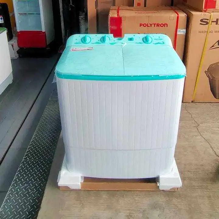 MESIN CUCI POLYTRON  2 TABUNG PWM 7072 / 7073  / 8072 / 8073 / 9072 / 9073 / 1076 GARANSI RESMI 8