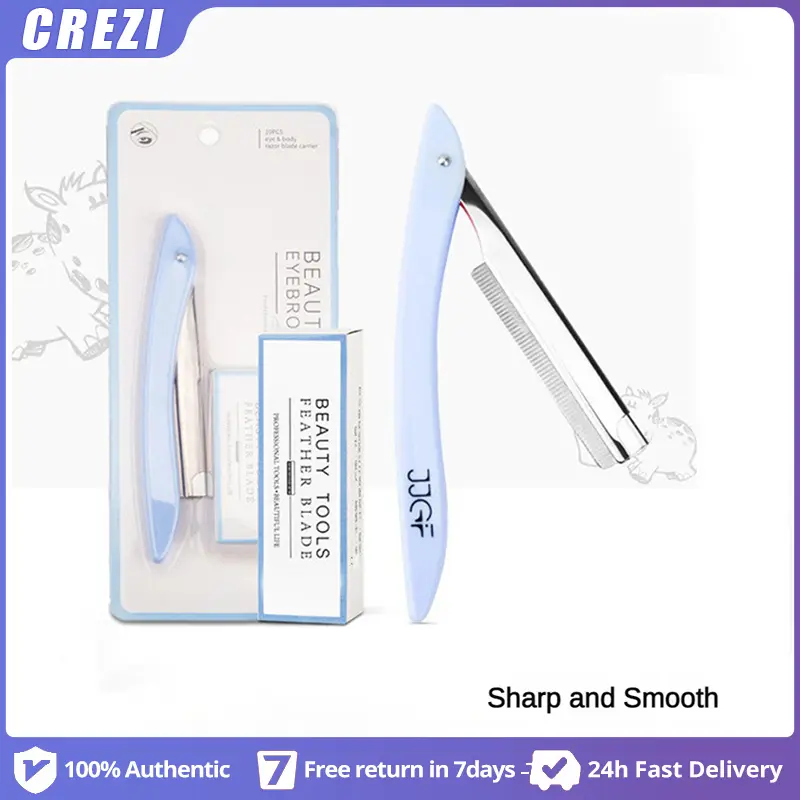 Eyebrow Trimmer,1 Set Sharp Makeup Knife Eyebrow Trimmer Face Hair Razors Blade Remover Set Folding Safety Mini Portable Painless Face Razor Clean Blade Shaver Eye Brow Cutters Facial Hair Remover Makeup Tools. Cosmetic