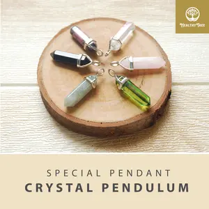 Liontin Pendulum Kristal (Natural Stone)