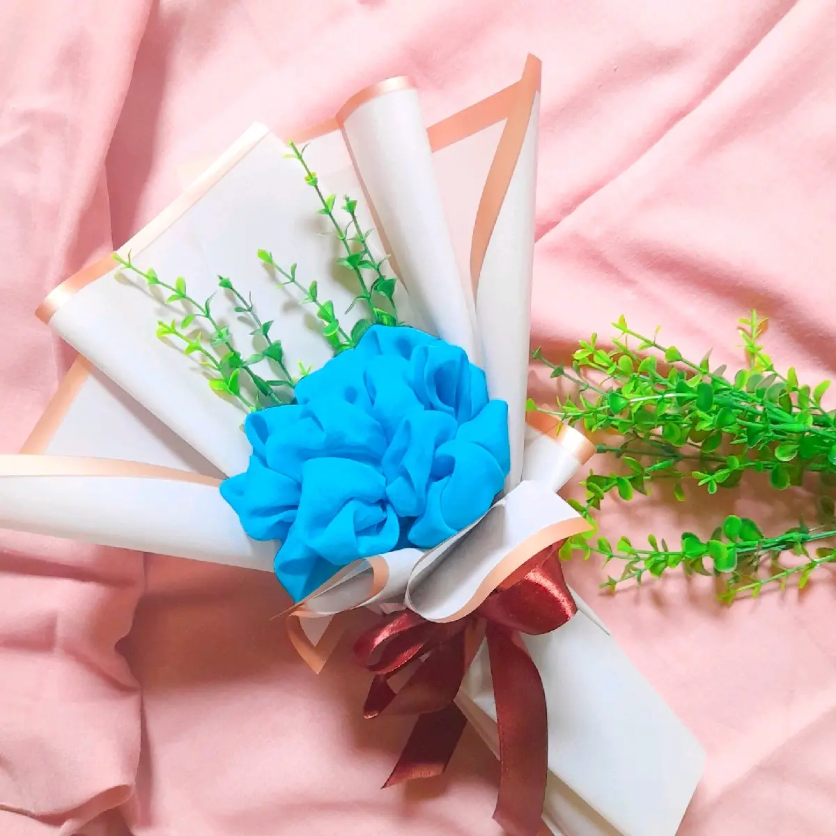 Buket hijab segiempat