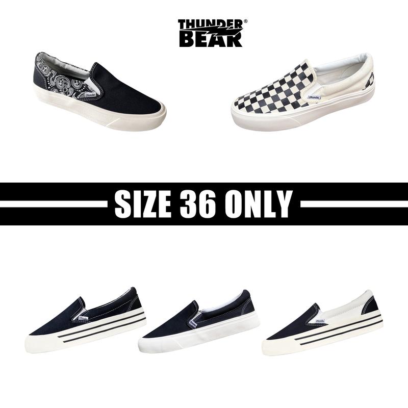 Product Introduction of Sepatu Thunderbear - All Voltaire Slip On Size 36 canvas flat Shoes Pria Sneakers Kasual 1