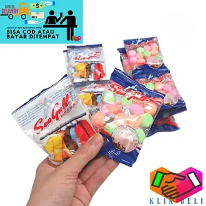 [SSM] Kamper Seagull 25gr Naphthalene Kapur Barus Penghilang Bau Kamper Renceng Warna dan Putih Sachet