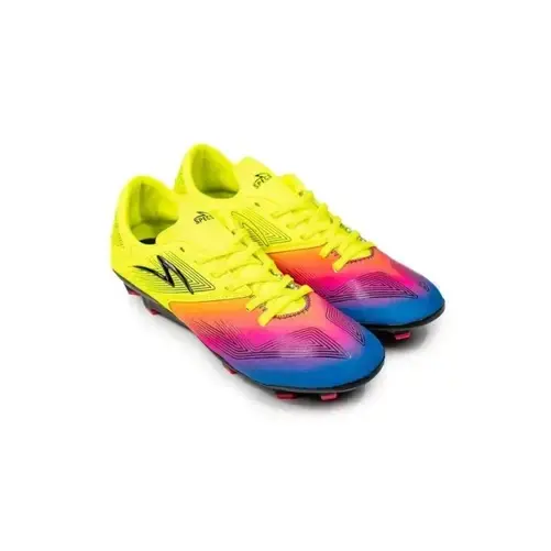 SEPATU BOLA SPECS ASTUTE FG SAFETY YELLOW/MULTICOLOR (Free Kaos Kaki) 3