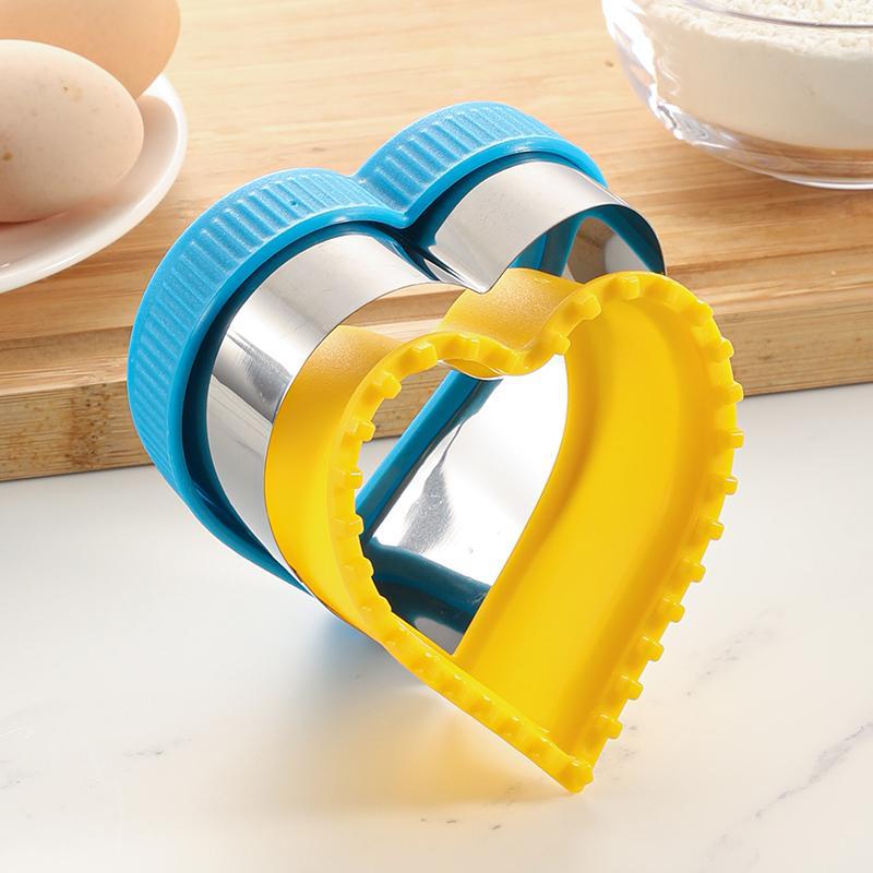 Sandwich Cutter, 1 Count DIY Stainless Steel Sandwich Cutter Sealer, Sandwich Making Mold, Kitchen Utensils 8