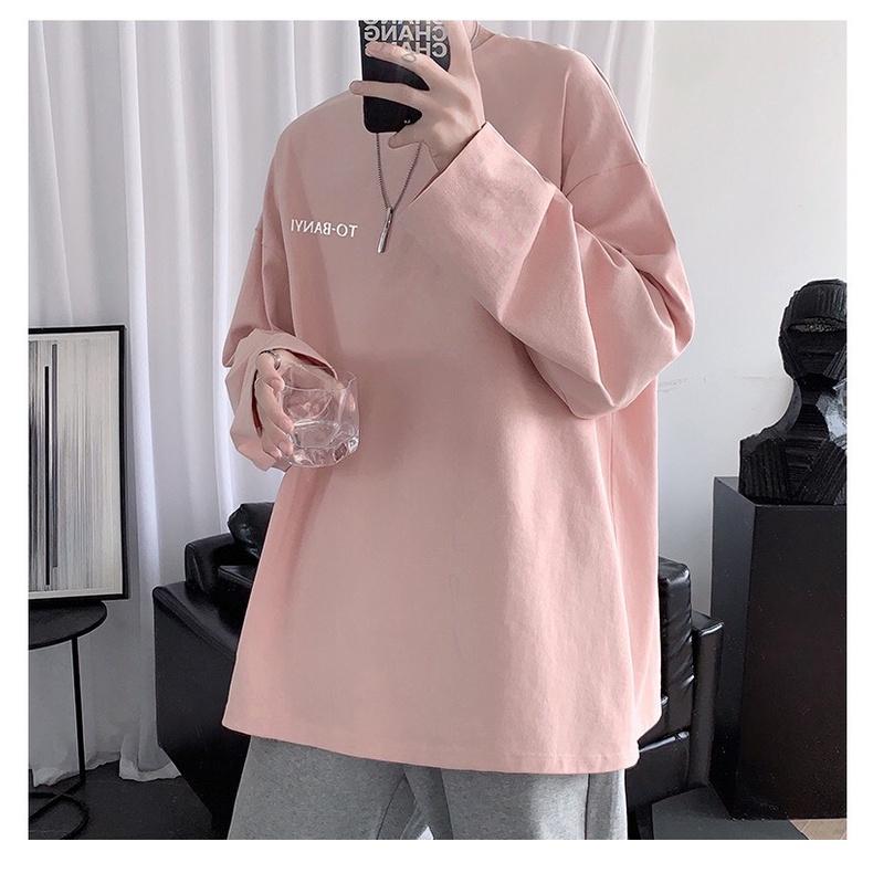Áo thun dài tay - Áo longsleeve chất cotton in chữ TO-BANYI mặc thoáng, thấm hút mồ hôi dễ phối đồ Menswear Nam 8