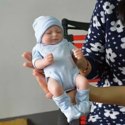ตุ๊กตาซิลิโคนลายนูนเด็กผู้หญิงแรกเกิด แฮนด์เมด เกิดใหม่เหมือนจริง ขนาด 11 นิ้ว