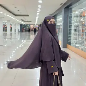 FRENCH KHIMAR CRINKLE AIRFLOW BY HABBABAH