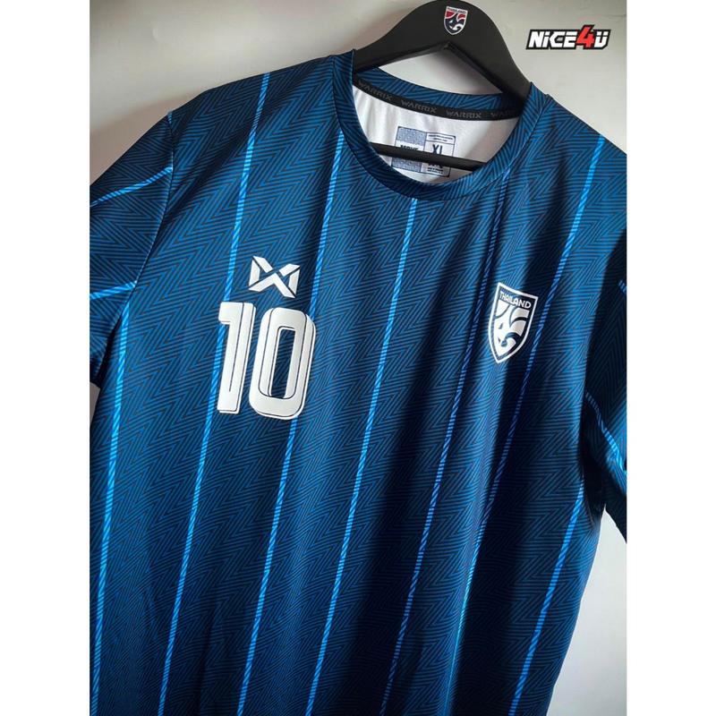 Áo Cổ Vũ Thái Lan, Warrix, Mẫu Jersey Biểu Tượng 2024-2025, Màu Xanh Dương, Có Tên Và Số, Áo Sơ Mi Có Giấy Phép Chính Hãng 100% 2