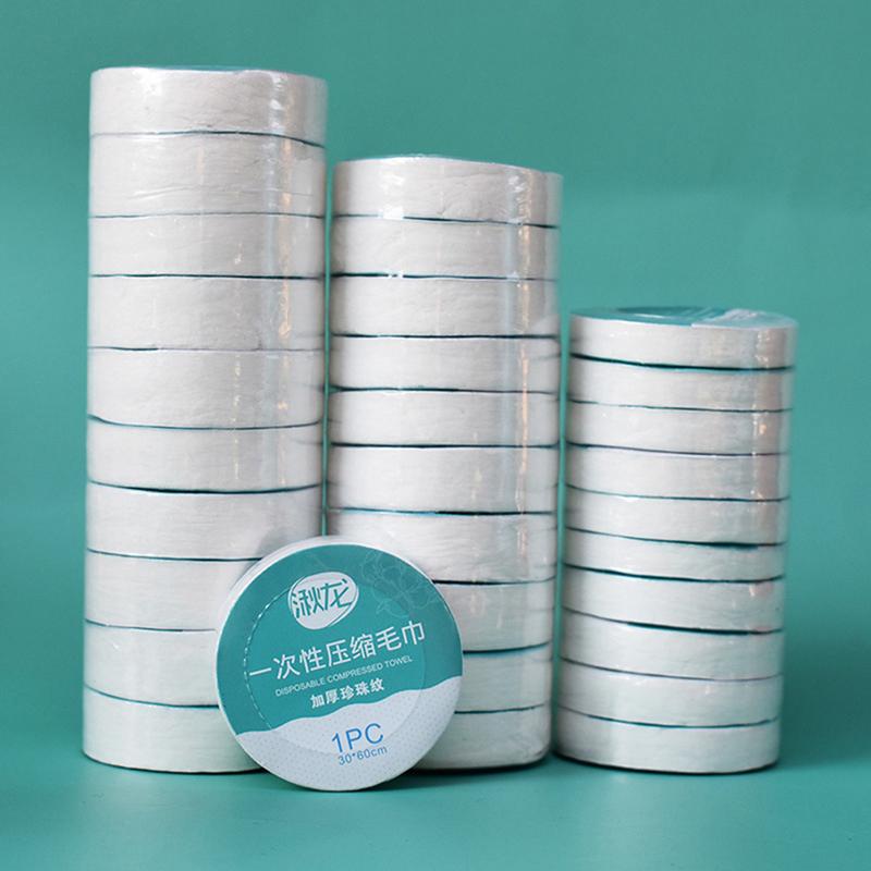Khăn Nén, Bộ 10 Chiếc, Khăn Nhanh Khô Du Lịch, Khăn Vải Dùng Một Lần Thích Hợp Cho Du Lịch Khách Sạn, Có Thể Giặt Được, Khăn Ăn, Khăn Lau, Sử Dụng Ngoài Trời 0