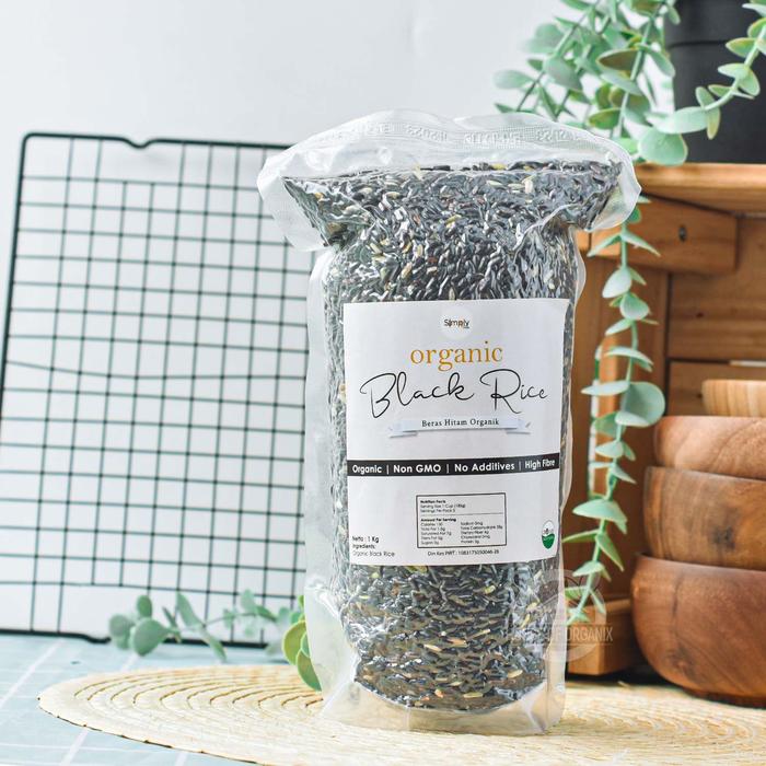 Gambar Simply Organic Black Rice ( Beras Hitam Organik ) 1 Kg porang dari The House Of Organix Kota Administrasi Jakarta Utara Tokopedia