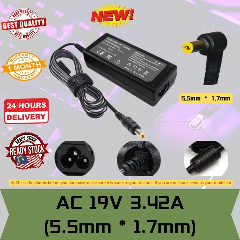 ACER V5-471G Cargador Adaptador Para 65W 19V 3.42A 65W Acer Aspire S3
