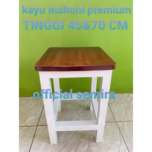KAYU MAHONI/BANGKU BAKSO/KURSI CAFE/BANGKU CAFE/BANGKU MURAH/PREMIUM Asli Furniture