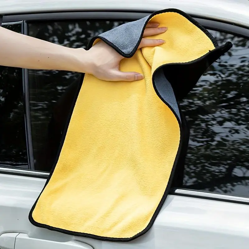 Car Washing Towel, Car Cleaning Towel, Car Detailing Towel, Absorbent Microfiber Car Wash Towel, Thick Plush Detailing Towel for Car Care & Home Cleaning, Car Detailing Products, Car Cleaning Supplies, Microfiber Cloth 7