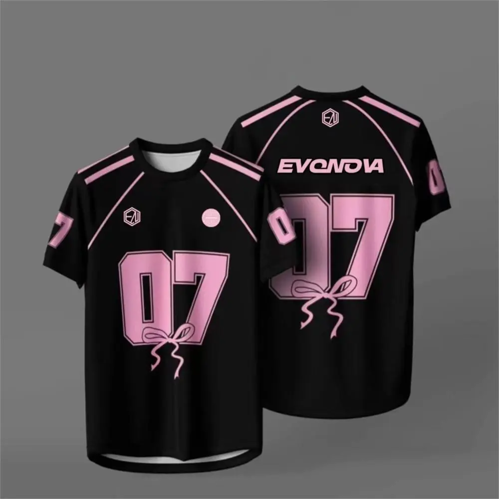 Pink Bow Jersey - Girly Team Design, Quick-Dry & UV-Resistant