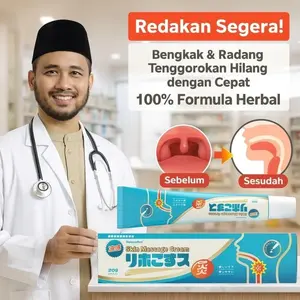 Gel tenggorokan datar Gel untuk tenggorokan datar Obat Radang Tenggorokan Paling Ampuh Panas Dalam Tenggorokan Kering Suara Serak Parau BatukThroat Gel Tonsil Gel For Sore Throat And Inflammation Relief
