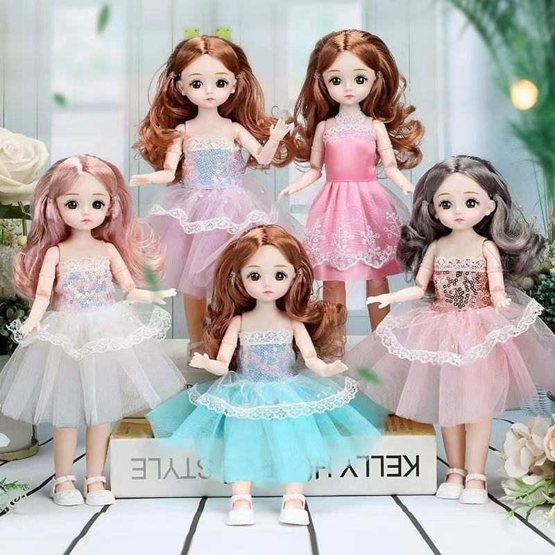 Búp Bê Có Khớp Cao 30cm Xinh Xắn Dễ Thương Thích Hợp Làm Qùa Tặng Cho Bé Gái