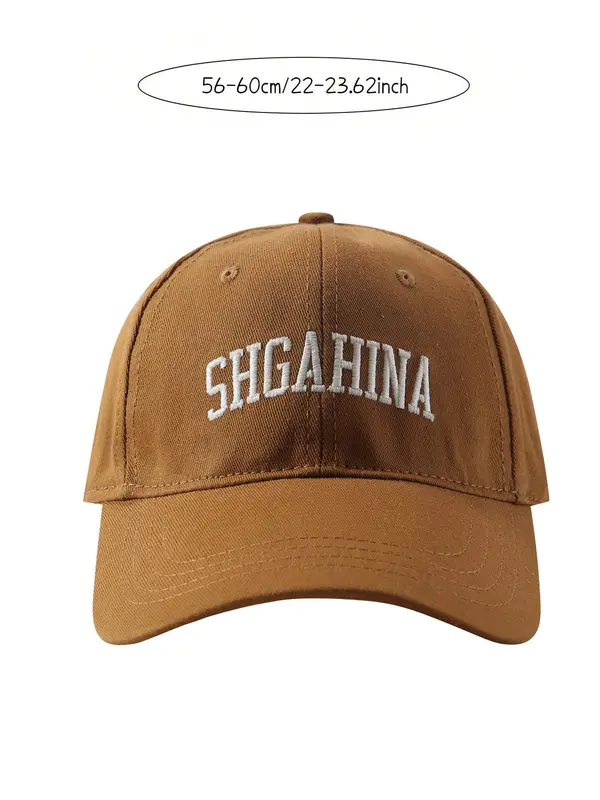 Letter Embroidered Baseball Cap, Casual Outdoor Sports Hat for Men & Women, Fashion Accessories for Daily Wear 1