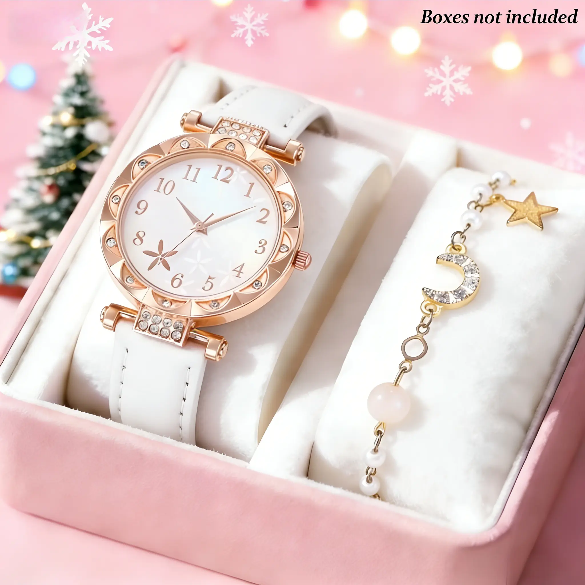 2#2PCS white set(no box)