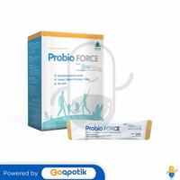 Gambar PROBIO FORCE SERBUK 1.5 GRAM BOX 10 SACHET dari Apotek Baladewa Farma 2 by GoA Kota Bandung 1 Tokopedia