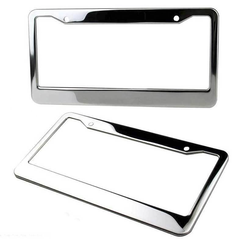 Product Introduction of Khung Biển Số Bằng Kim Loại Thép Không Gỉ Mạ Crôm, Nắp Thẻ, Có Nắp Vặn, 1 Cái 26