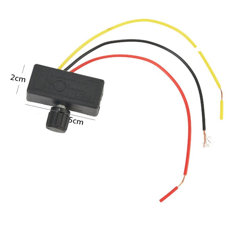 Phụ Kiện Máy Phun Điện, Thống Đốc, 12V, Bộ Điều Chỉnh, Công Tắc Tốc Độ Bơm Nước 3