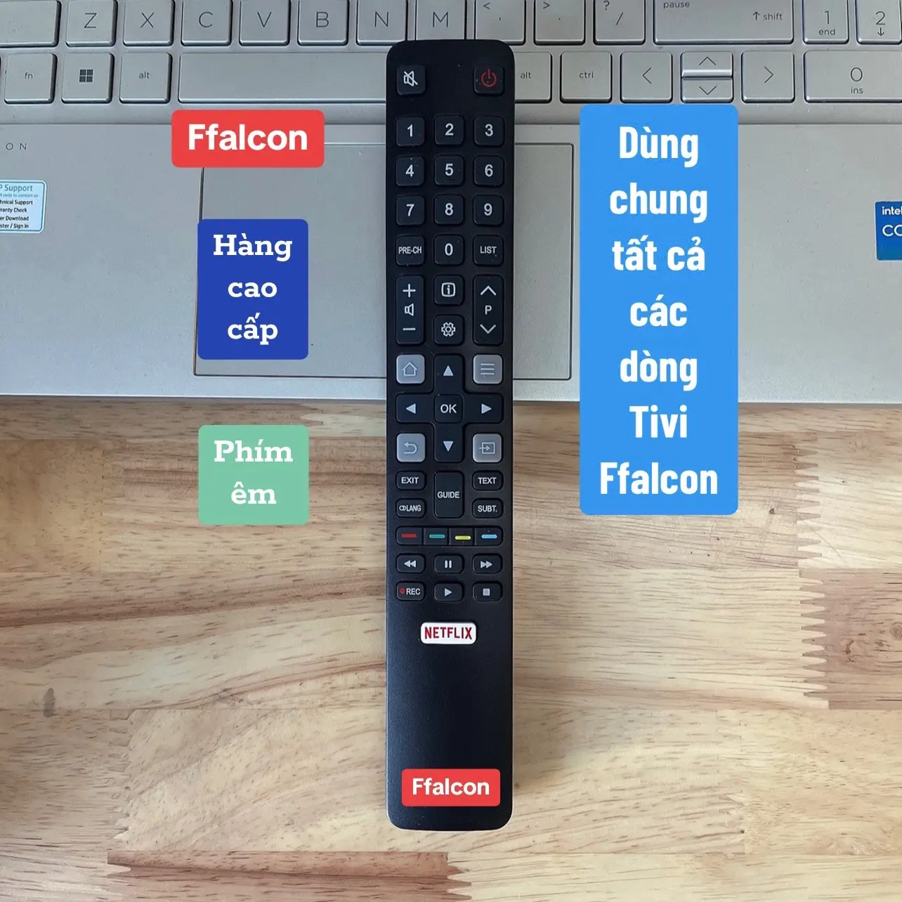Điều khiển Tivi Ffalcon( Dùng chung tất cả Tivi Ffalcon)