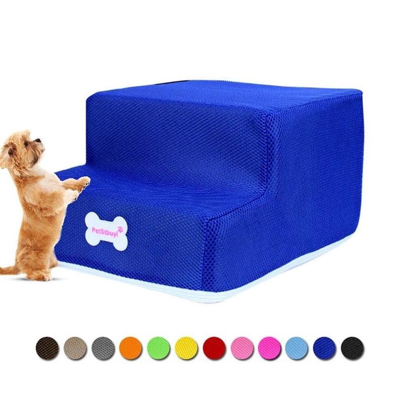 Product Introduction of Multicolor Durable For Small Dog Cat Puppy Climbing Anti-slip Dogs Bed Stairs Pet Ramp Ladder Pet Supplies Dog House 13