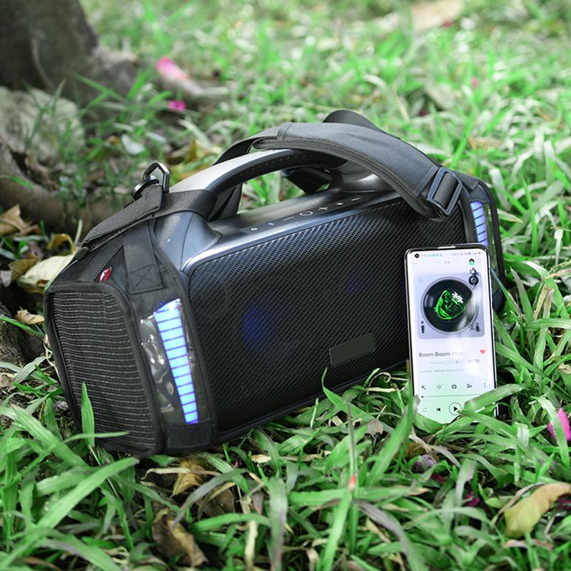 Product Introduction of Fall-proof Carrying Strap Case for Tribit StormBox Blast Nylon Travel Protective Case  with Adjustable Shoulder Strap Accessorie 12