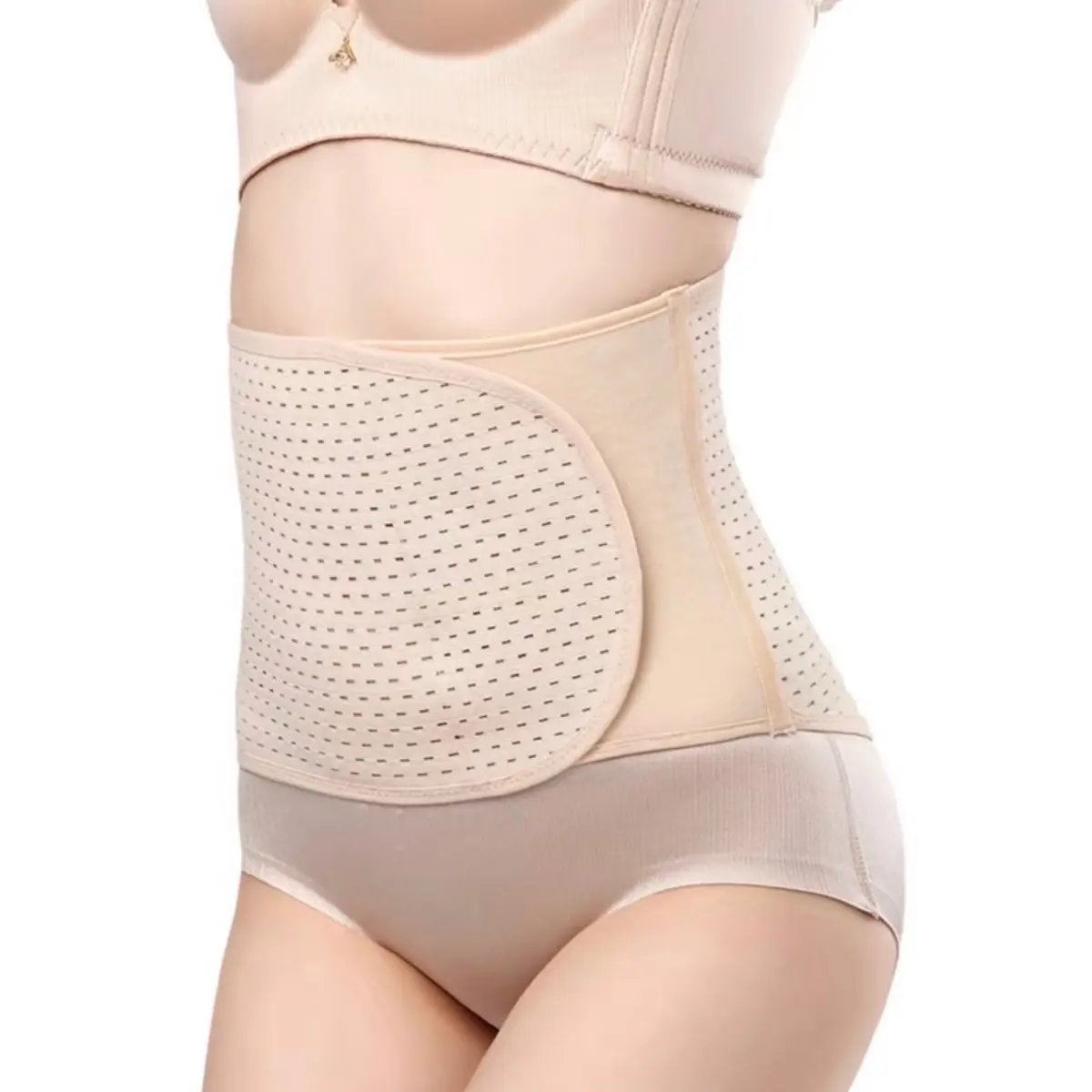 (40-55kg )Đai nịt bụng sau sinh cho nữ thiết kế thoáng khí và co giãn tốt